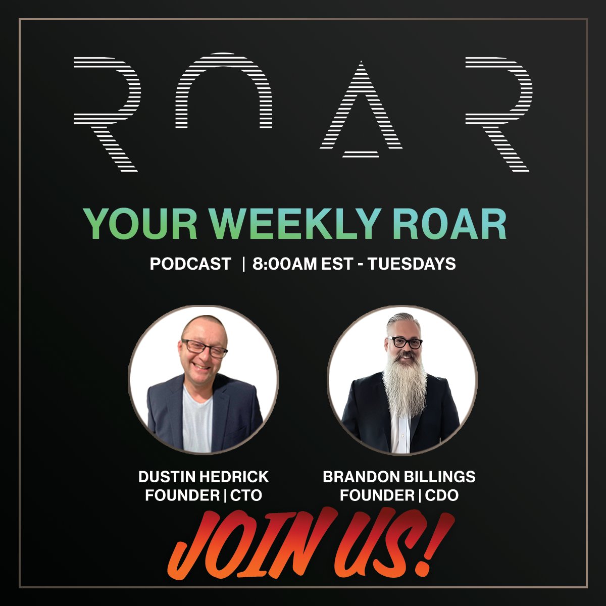 Your Weekly R0AR Podcast 🦁

Don’t forget — Your Weekly R0AR Podcast goes LIVE tomorrow (Tuesday) at 8AM EST.

We’re breaking down:
• Market moves &amp; narratives
• R0AR ecosystem updates
• Alpha, strategy, and real talk

Set your reminder and come start the week strong with the