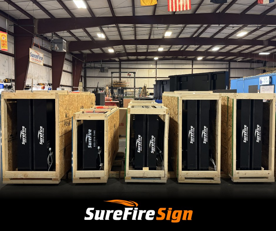 SureFireSignInc's tweet image. 🔥Supplying sign shops nationwide with dependable, high-brightness EMCs.

→ Talk with our team about your next project.

#DigitalSignage #SignIndustry #SignProfessionals #SignInstallers #ElectronicMessageCenter
