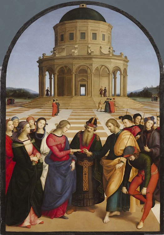 whencyclopedia's tweet photo. 🎨 On this day in 1520: Raphael dies. 

Raphael (1483-1520) was an Italian painter and architect who is regarded as one of the greatest of Renaissance artists alongside Michelangelo (1475-1564) and Leonardo da Vinci (1452-1519).

Raphael's works are celebrated for their harmonious composition and vibrant colouring. The Marriage of the Virgin painting and The School of Athens mural are considered among his greatest triumphs.

📝 Article by Mark Cartwright. 

#Raphael #OnThisDay #TodayInHistory #Art #Artist #Renaissance #History #ArtHistory