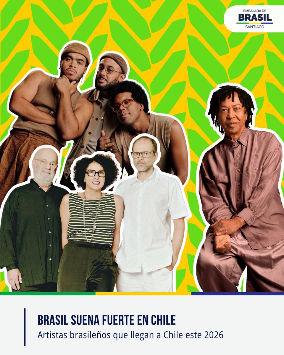 Embajada de Brasil en Chile 🇧🇷🇨🇱 tweet media