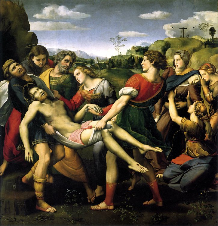 whencyclopedia's tweet photo. 🎨 On this day in 1520: Raphael dies. 

Raphael (1483-1520) was an Italian painter and architect who is regarded as one of the greatest of Renaissance artists alongside Michelangelo (1475-1564) and Leonardo da Vinci (1452-1519).

Raphael's works are celebrated for their harmonious composition and vibrant colouring. The Marriage of the Virgin painting and The School of Athens mural are considered among his greatest triumphs.

📝 Article by Mark Cartwright. 

#Raphael #OnThisDay #TodayInHistory #Art #Artist #Renaissance #History #ArtHistory
