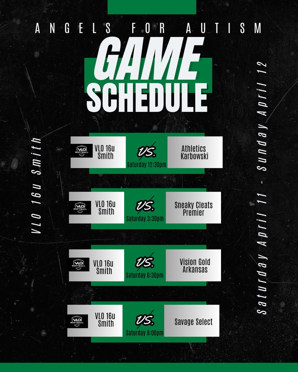 OKVLOSmith's tweet photo. Weekend schedule. Come out and see the girls compete if you’re in the area. https://t.co/WC1xEmKJ9R