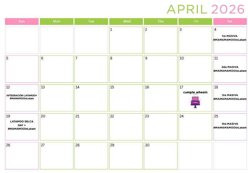 MAMAMOO in Latam tweet media