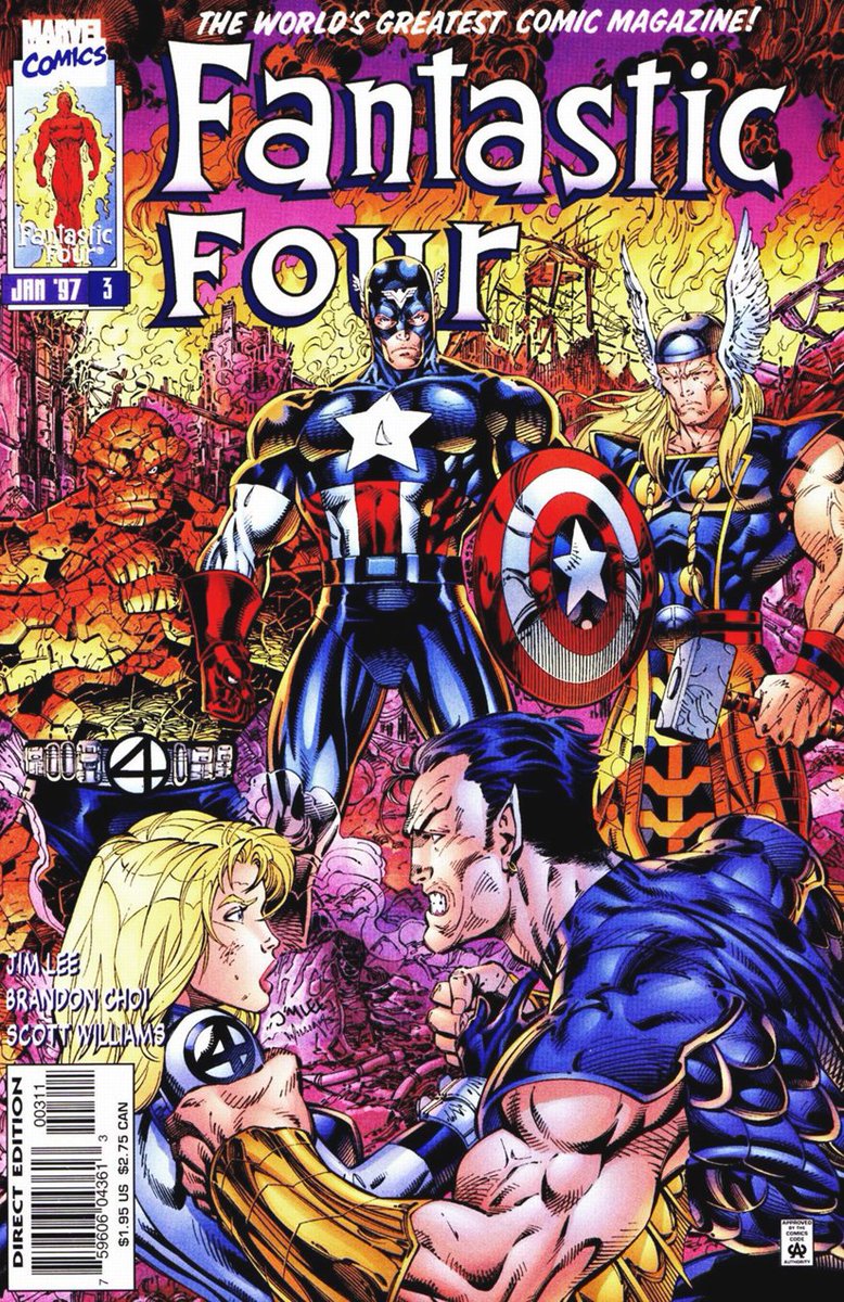 #JimLee inked by #ScottWilliams