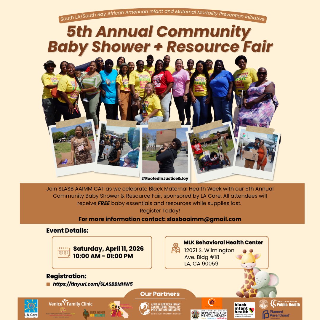 Black Infants and Families LA tweet media
