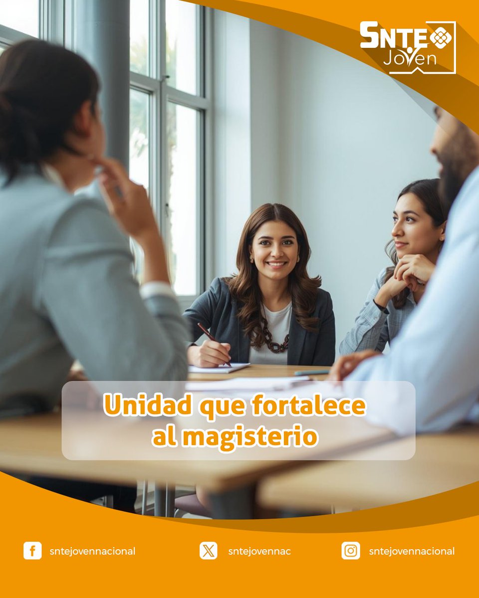 sntejovennac's tweet photo. 🤝 La unidad y el trabajo conjunto permiten avanzar en la atención de las necesidades del magisterio.
El diálogo y la colaboración fortalecen nuestras acciones y construyen mejores condiciones para las y los trabajadores de la educación.
#SNTEJoven #UnidadSindical #Educación https://t.co/A9C91qHgqs