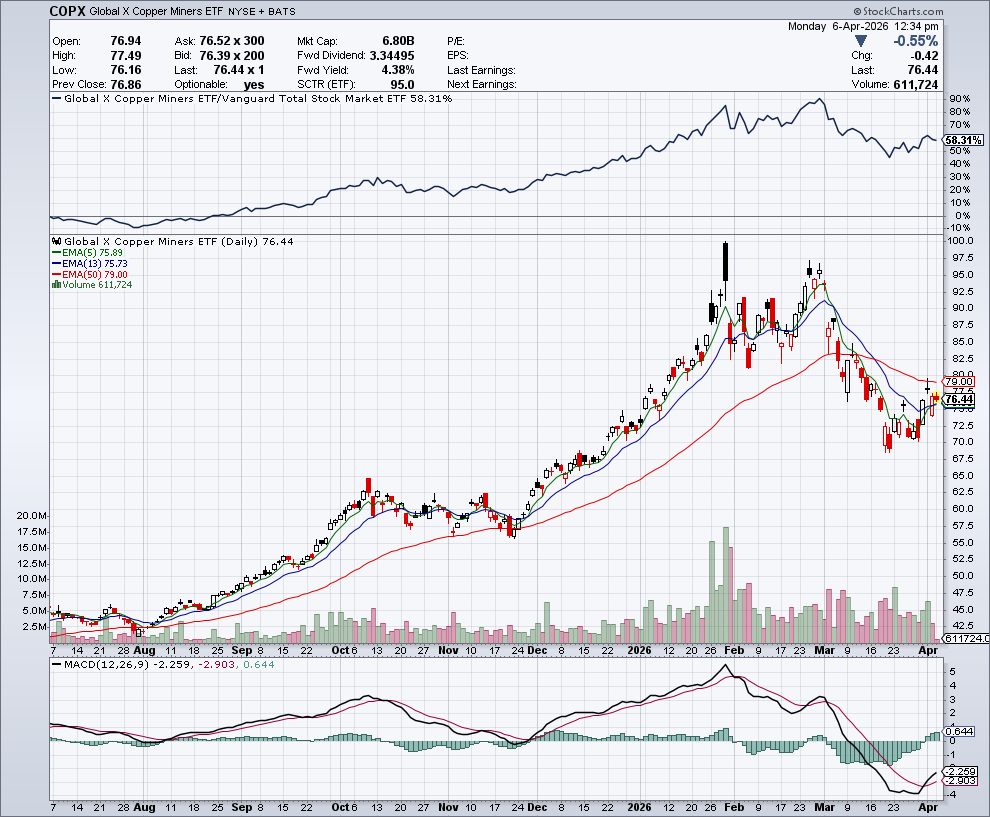 Stockspy1's tweet image. just like the gold miners, the #copper miners are a short here as well.. imho

as are the $NIKL miners  (energy intensive industries)