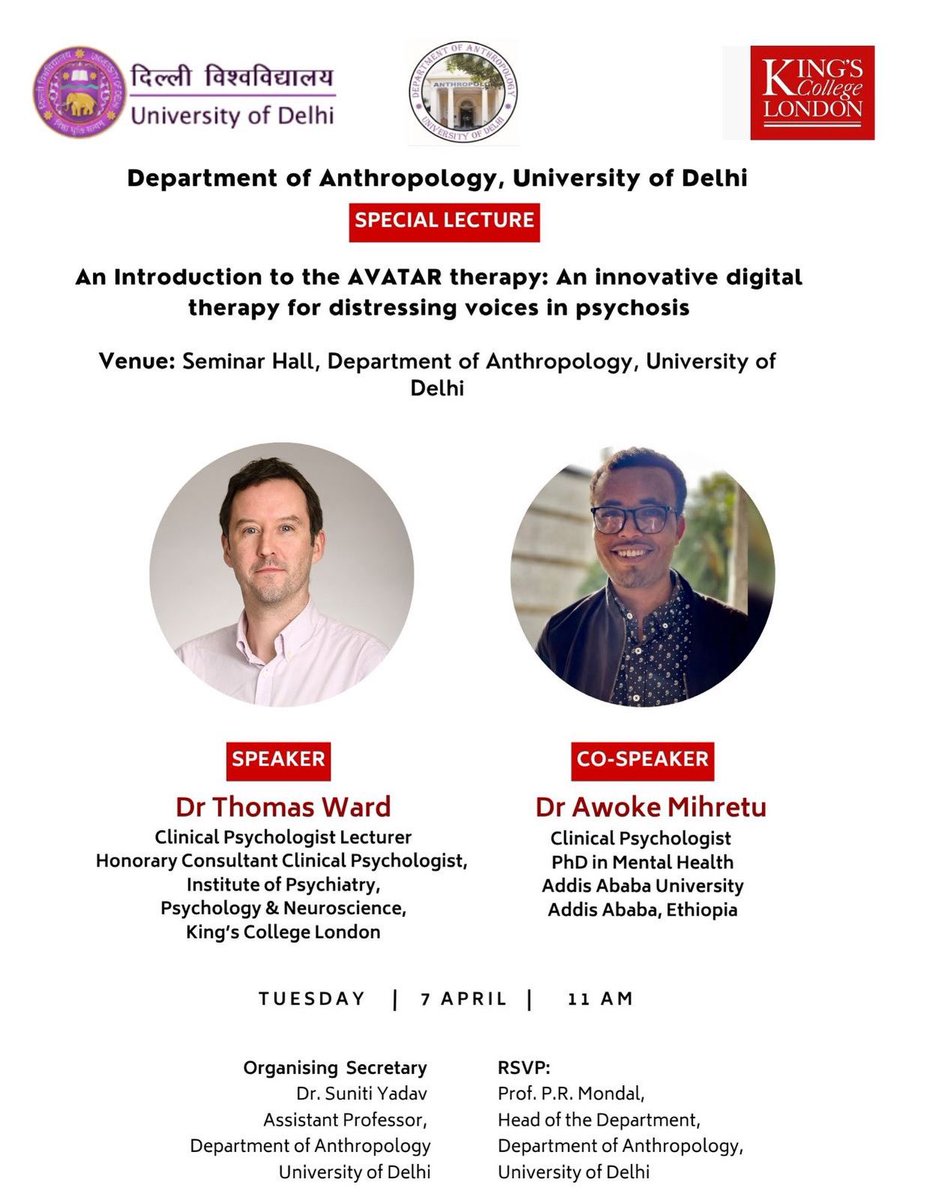 Dept. of Anthropology | Univ of Delhi | Official tweet media
