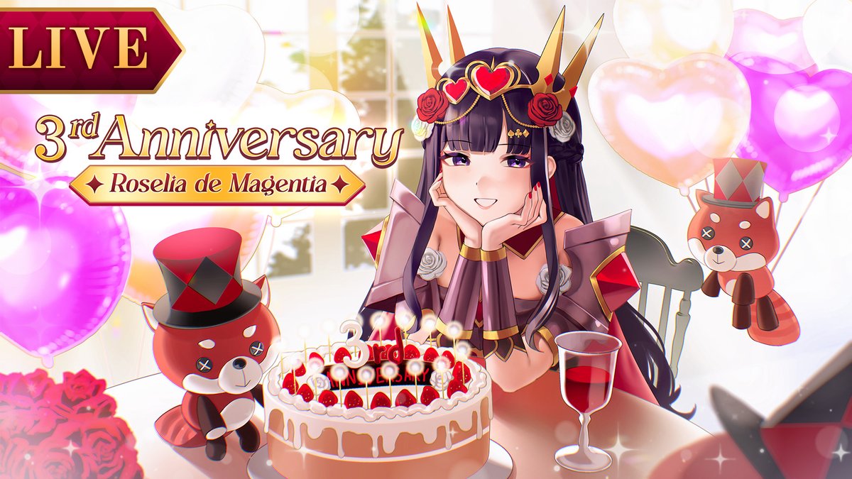Roselia de Magentia 👑♥️ Pixela-S tweet media