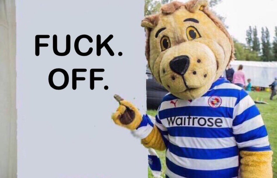 See you all next season. 

To Leam Richardson and anyone who backs him still, see image below. #Readingfc