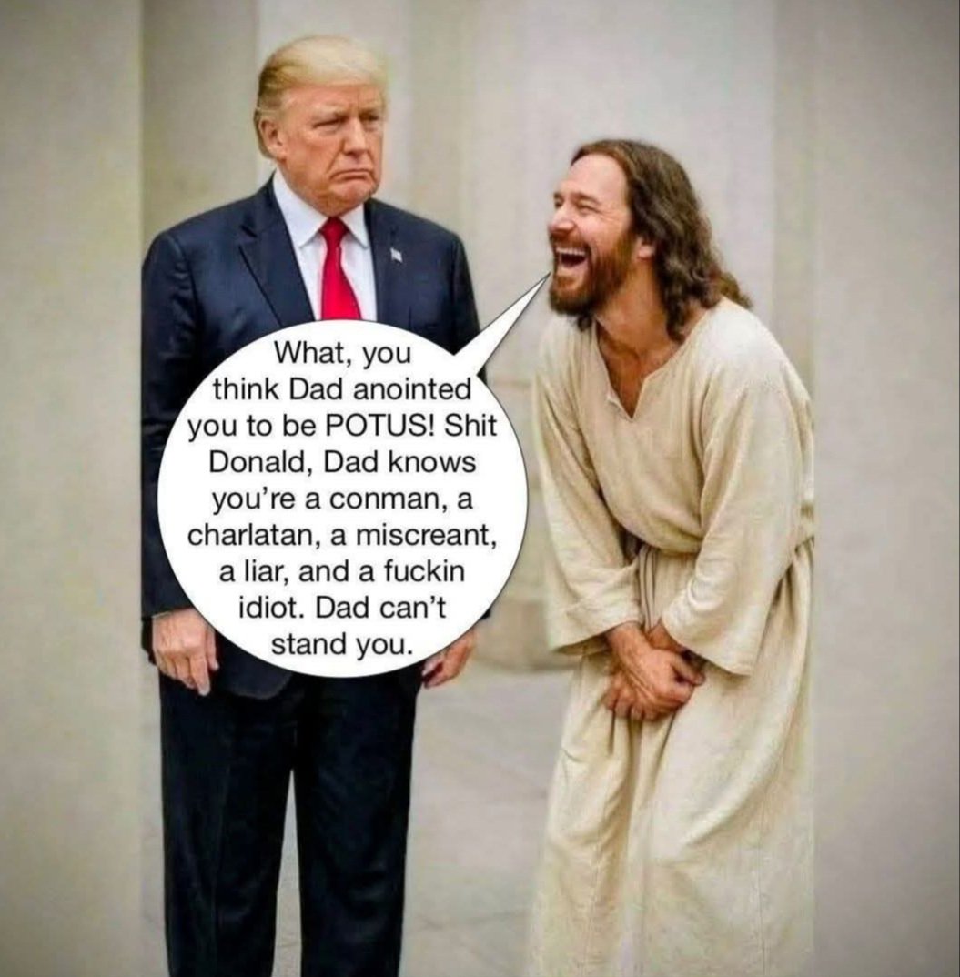 GJChevalier's tweet image. Aux #USA comme en #Europe, l'extrême droite instrumentalise la religion chrétienne d'une façon honteuse et souvent abjecte et ridicule tant les paroles contredisent les actes. Pas de chance pour le crétin orange de #Washington, pour la première fois c'est un pape américain qui