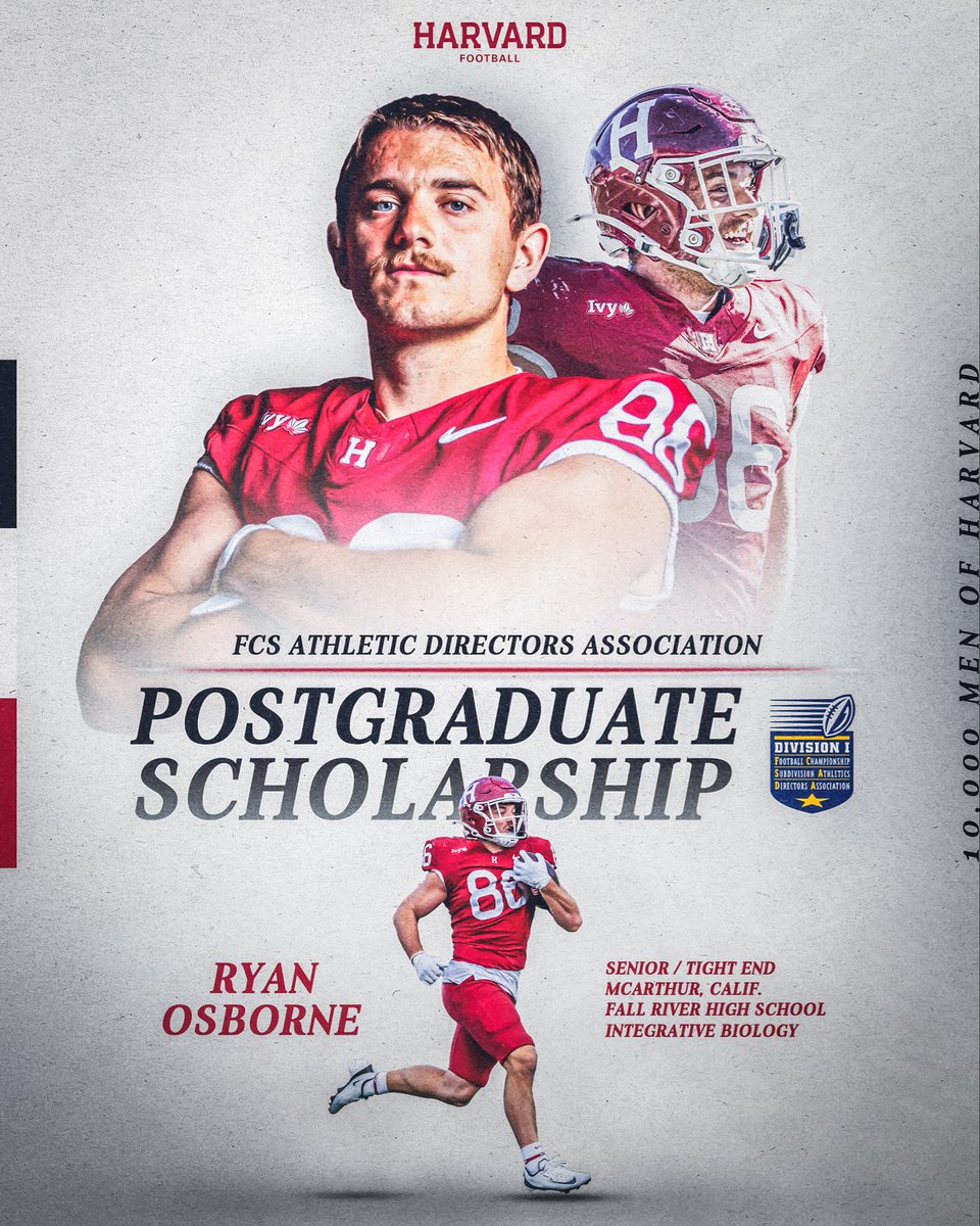 Harvard Football tweet media