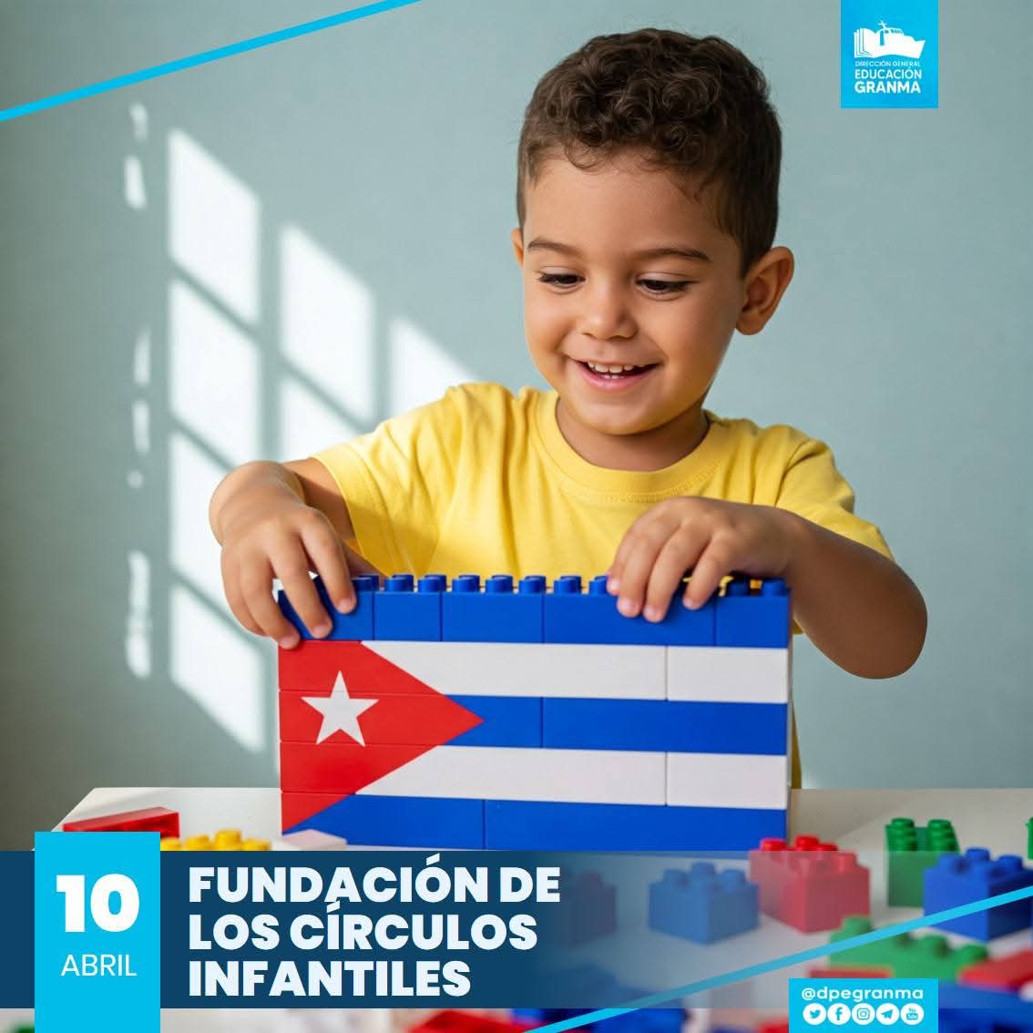 En pocos días celebramos la creación de los Círculos Infantiles. Muchas felicidades a los hacen posible esta hermosa labor. #EducaciónGranma