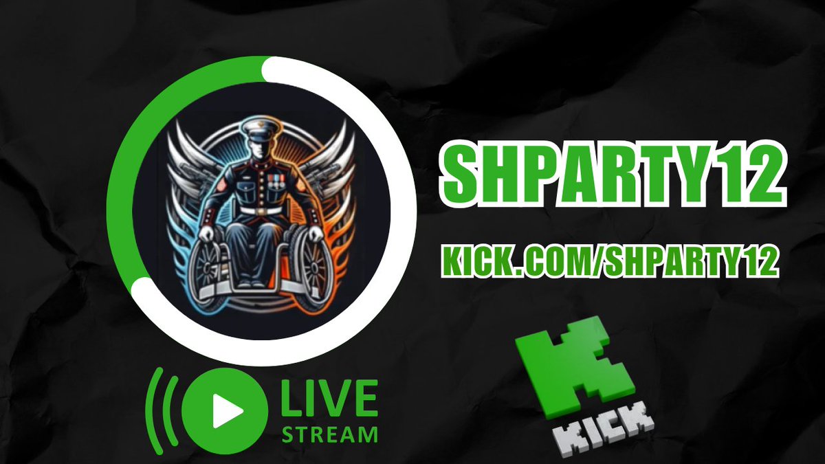 shparty12_'s tweet image. Monday again… I hope your days great especially if you have the day off… Stop by and hang out… Hope to chat with you soon…@kick @KickCommunity #QuadStick #MarineVeteran