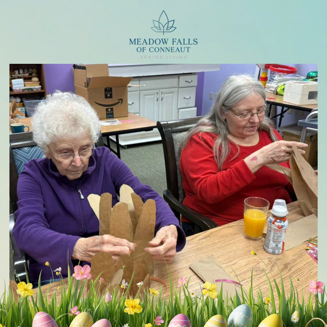 MeadowConneaut's tweet image. We had a great time preparing for Jungle Terry and the Easter Bunny! 🐰🌿 Such a fun and exciting day. 🐣✨

#EasterPrep #SeniorLiving #CommunityFun