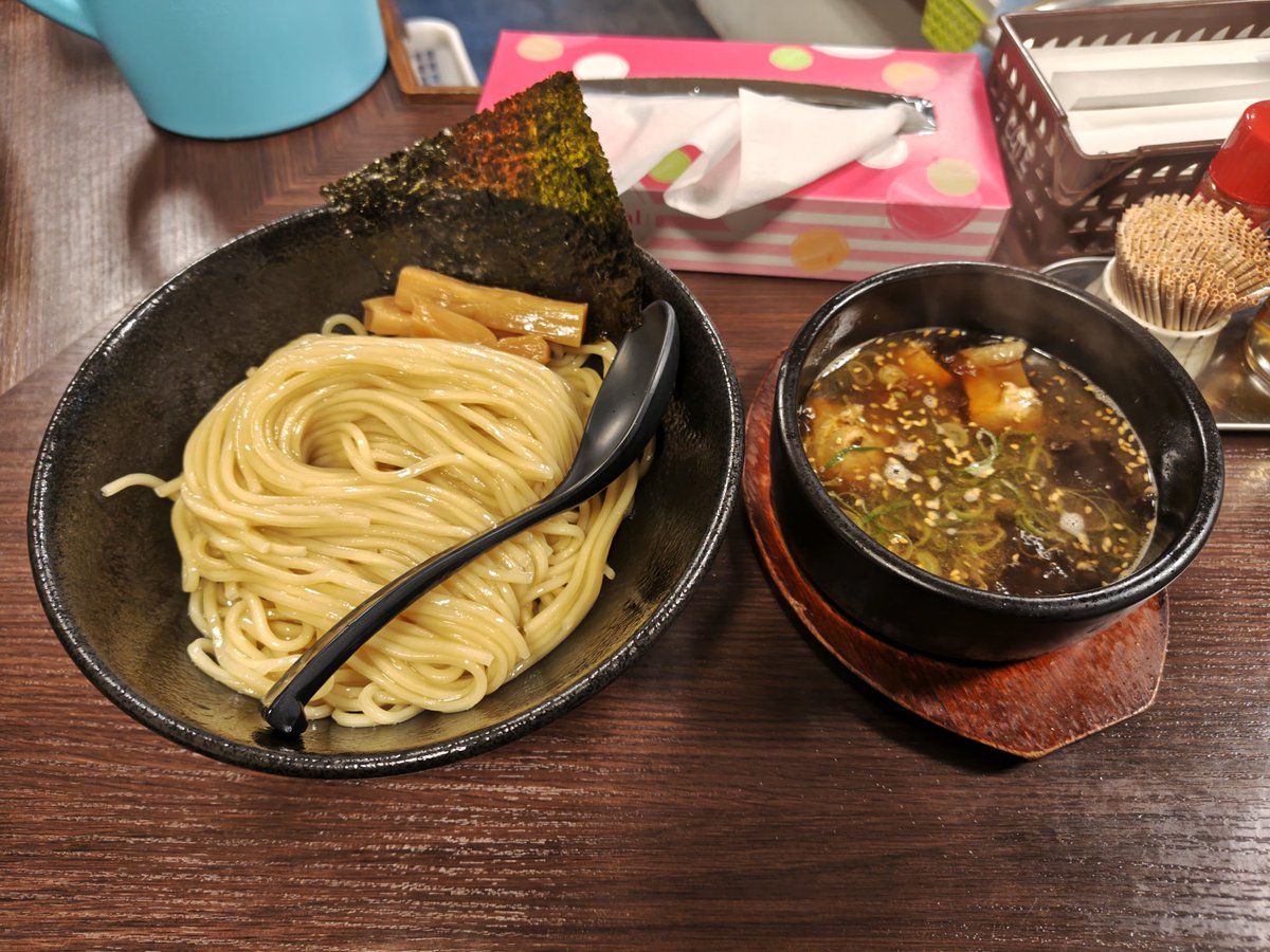 8107F_TRTA's tweet photo. 4月5日(日)に温泉つけ麺維新熱海本店で醤油鶏とんを食べました。 https://t.co/INYLfxHO54