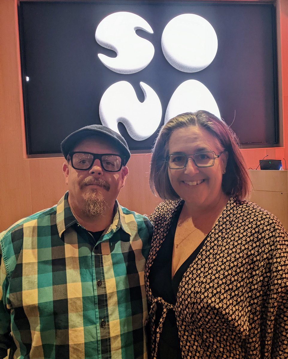 HoppingFun's tweet image. Shawn and Erin Reilly @ebreilly talked about interactive and immersive XR projects from their University of Texas lab that explore ADHD, climate change, and other impact topics.
Take a look:
immersive.moody.utexas.edu #xr #immersive #seriousgames #sona