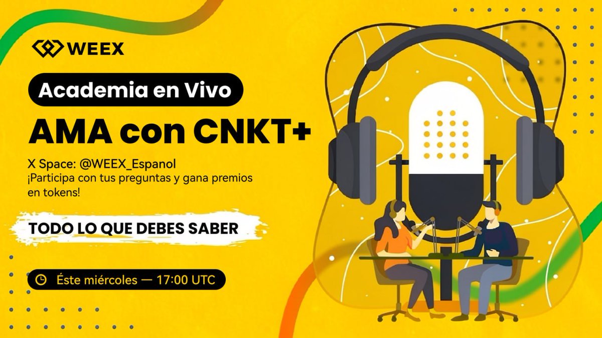 WEEX Español tweet media