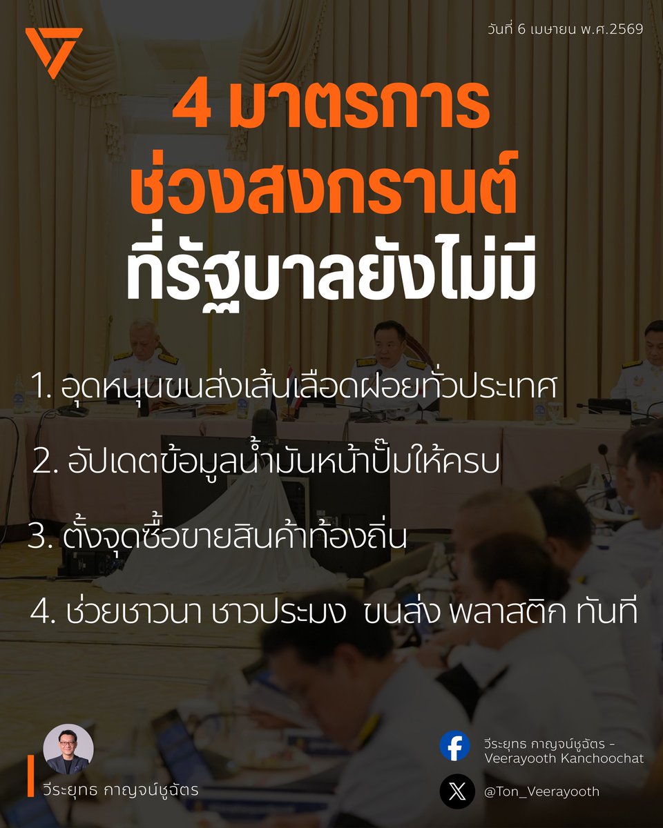 Ton Veerayooth tweet media