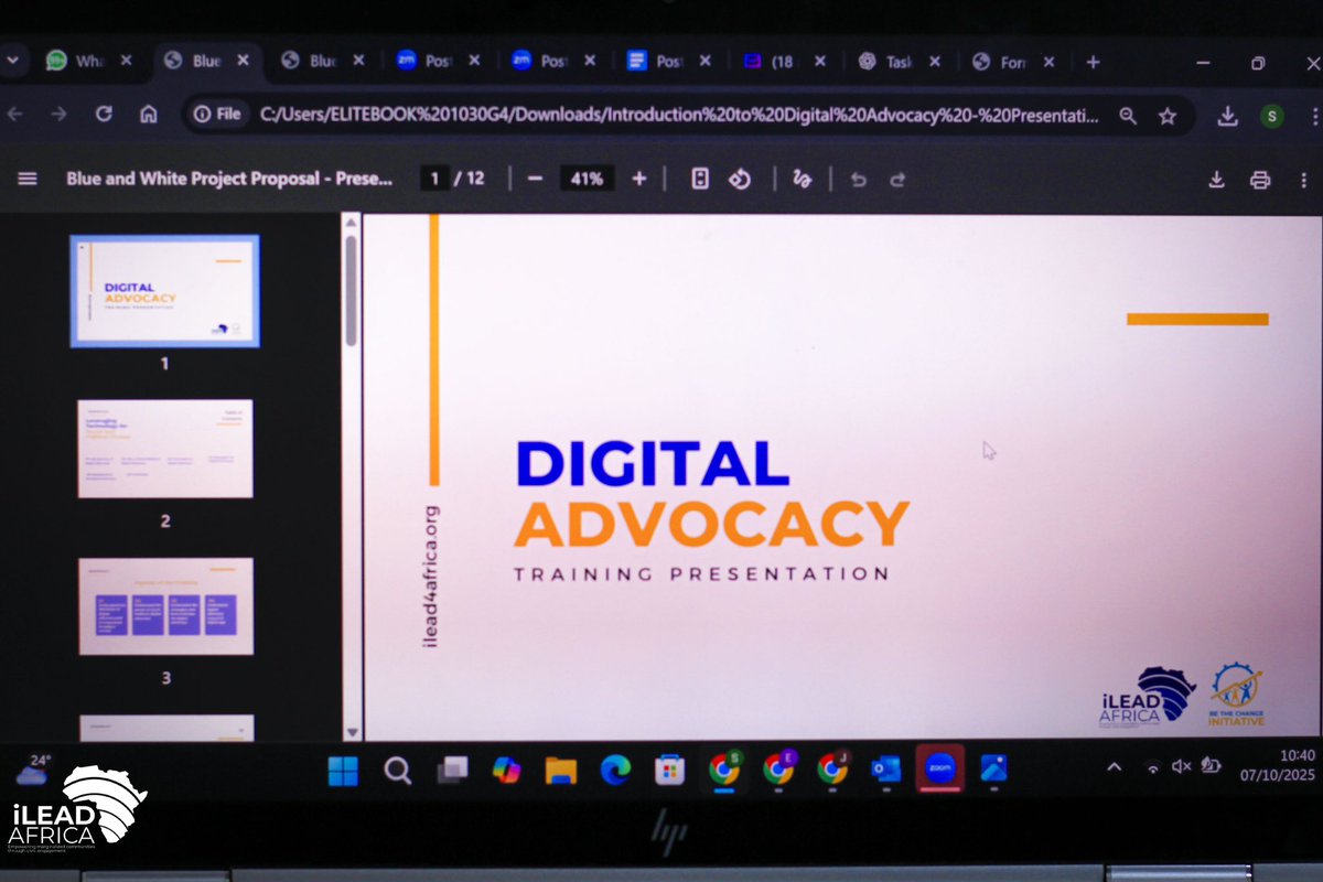 ilead4africa's tweet photo. Digital advocacy empowers citizens to drive accountability & change. Through the #ProACTinLG Project under the @bethechangeglob, @ilead4africa equips young advocates with skills in storytelling, data collection,& civic engagement. 1/2
#iLeadAfrica #ProACTProject #DigitalAdvocacy https://t.co/nWFfcAnLGs