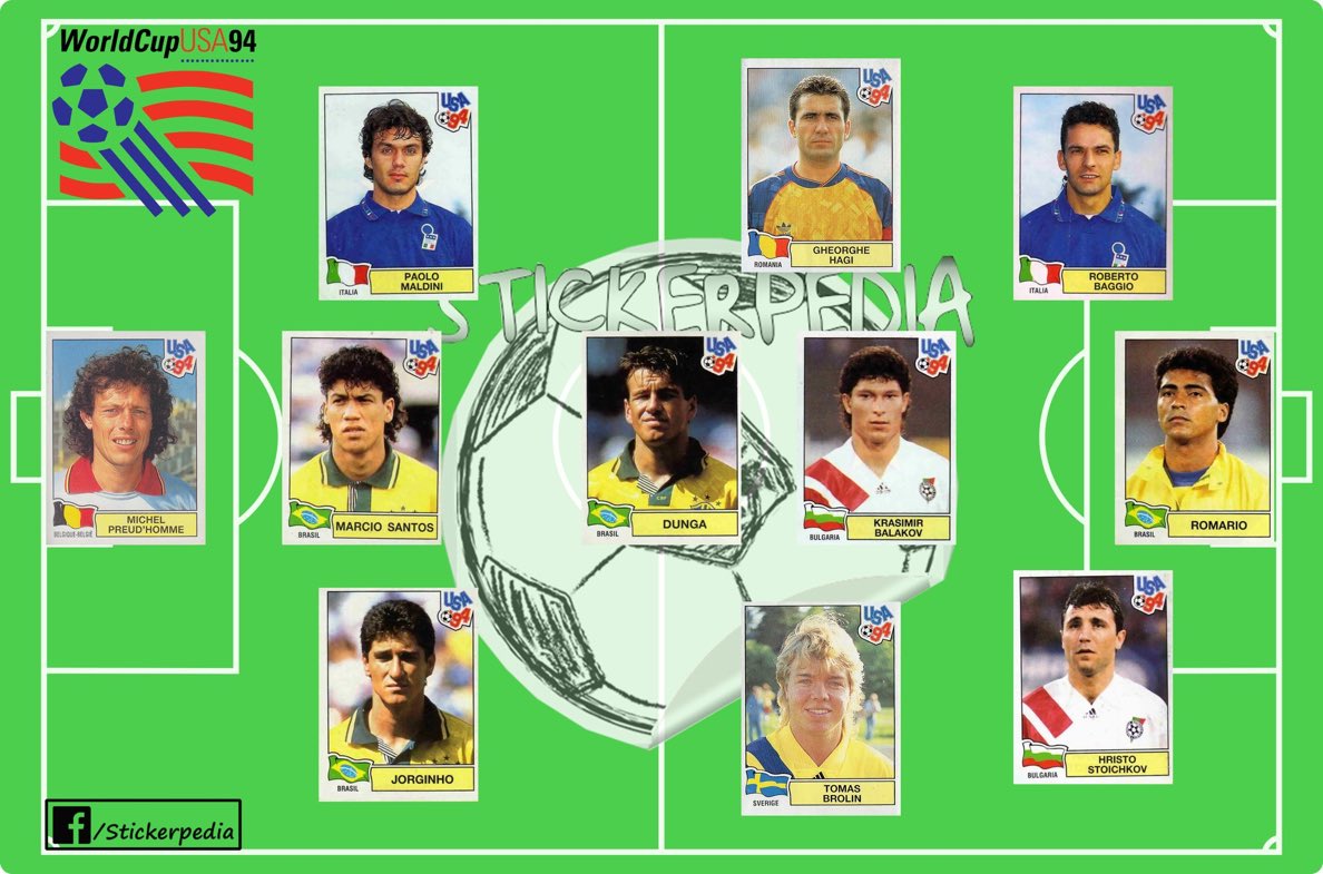 World Cup 1994 team of the tournament