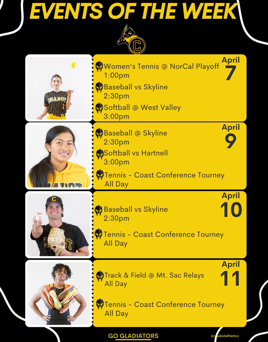 Chabot College Athletics tweet media