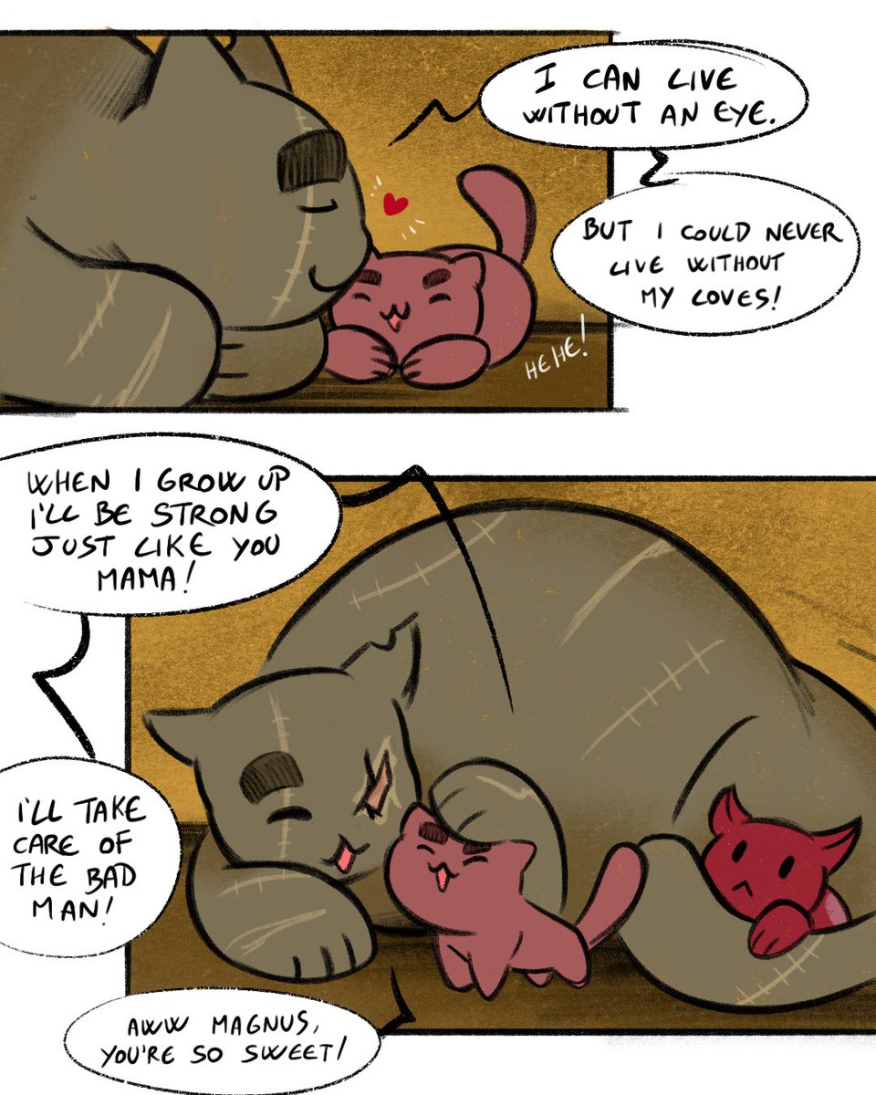 Maisie comic :)
#mewgenics