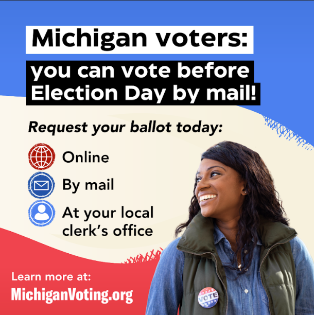 Skip the Election Day lines - vote from home in the May 5 Election. Learn how to request a ballot and view important dates and deadlines at michiganvoting.org
#MIVoting