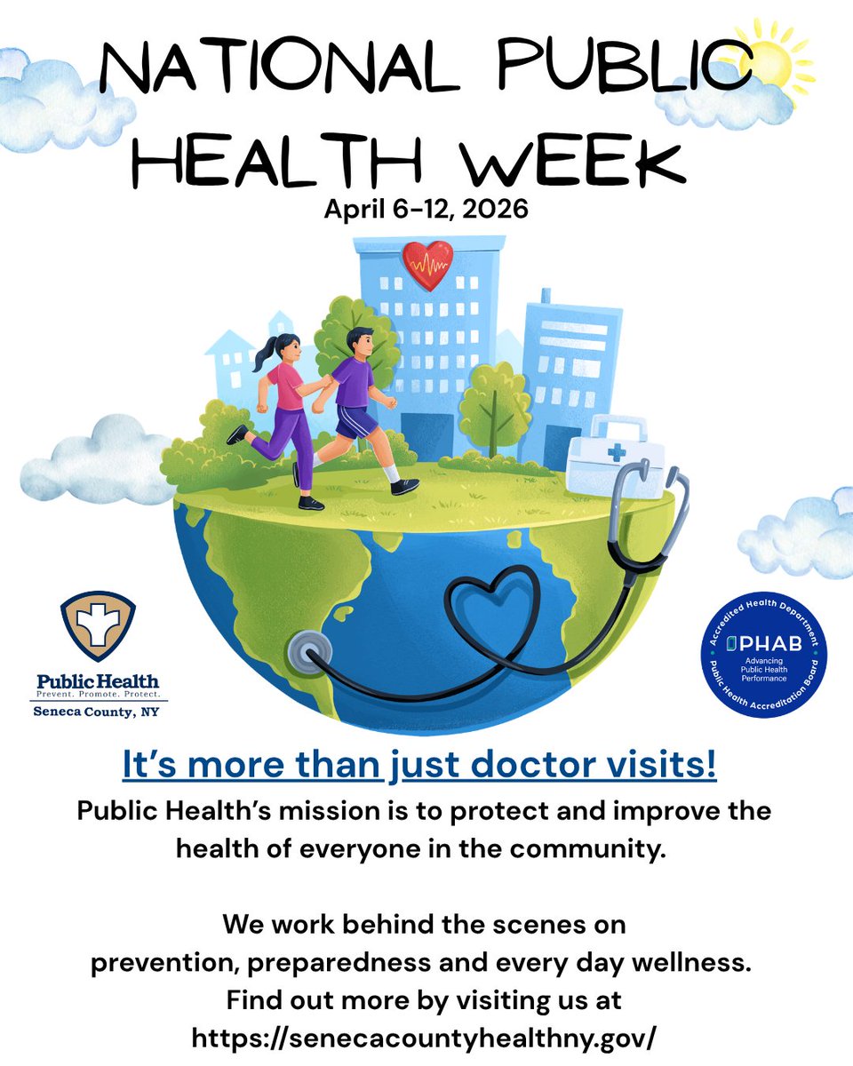 Seneca County Health Department tweet media