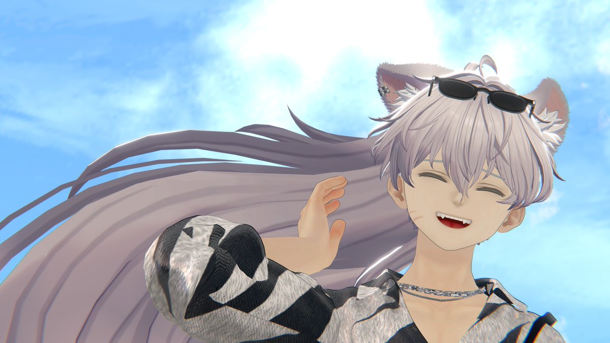 Liyin_9's tweet photo. 「気持ちいいね、風」
※タップ推奨 #Perro3D #新見出力所 https://t.co/lYP9pebsT5