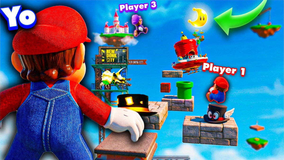 TiLeix's tweet photo. 🚨NUEVO RETO con el ESCUADRON CHAMPIÑÓN🍄! Esta vez ONLY UP en SUPER MARIO ODYSSEY🔝, ¿quién será el 1º en llegar a la cima?🤔 👉 https://t.co/4jVz7zFhng

#SuperMarioOdyssey https://t.co/9DHZRVD4bj