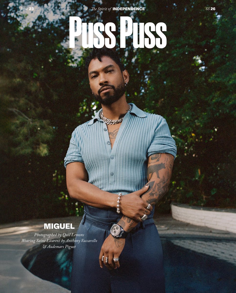 QUILLEMONS's tweet photo. I photographed @Miguel for @pusspussmag for The Loud &amp; Quiet Issue 23 🍋✨ https://t.co/udFSeNqFcf