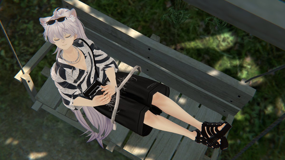 Liyin_9's tweet photo. 「気持ちいいね、風」
※タップ推奨 #Perro3D #新見出力所 https://t.co/lYP9pebsT5