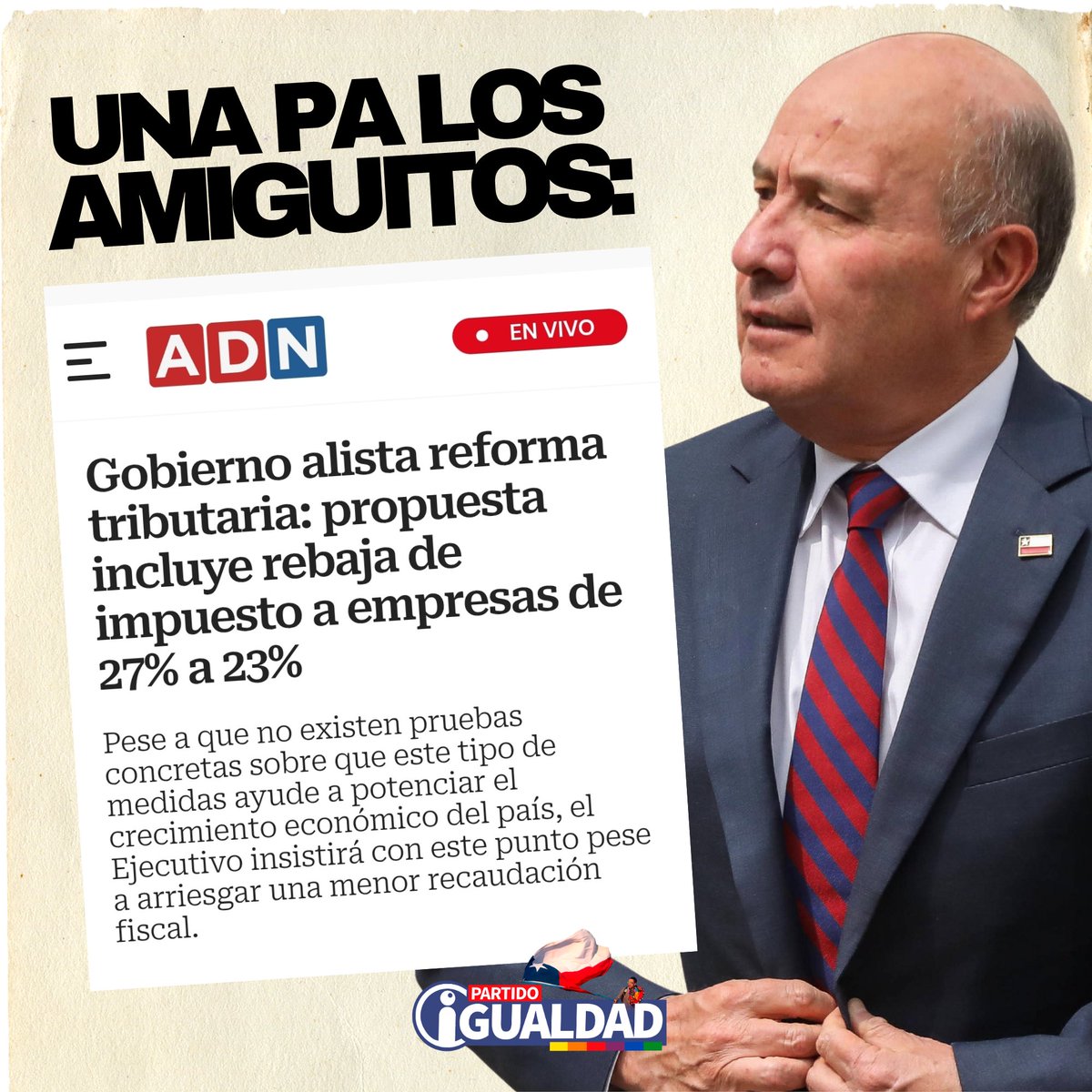 Partido Igualdad tweet media