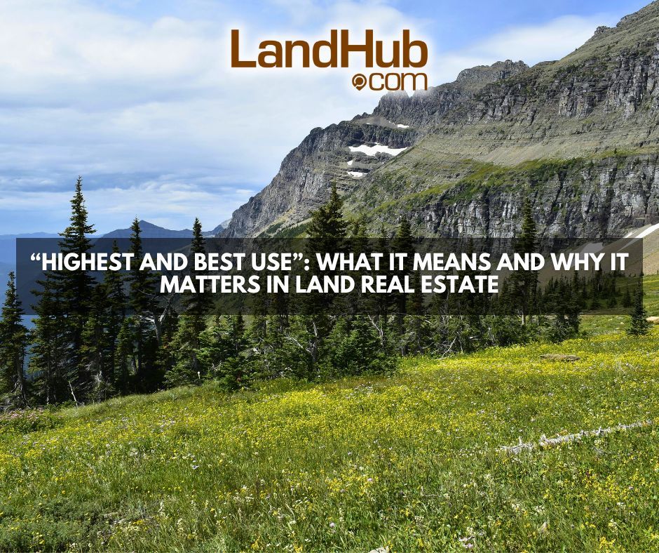 landhub's tweet image. 📌 Curious about how to maximize your land’s potential?
We break down the concept of “Highest and Best Use” and explain why it matters.

Read more 👉 buff.ly/gmBZT3T

#LandHub #LandInvestment #LandForSale #RuralProperty #SmartLandUse #PropertyInsights