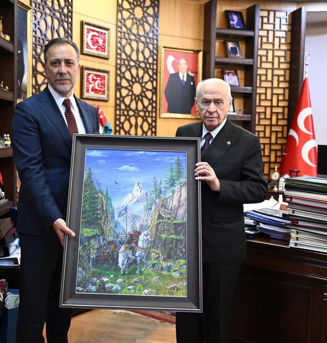 Genel Başkanımız, Liderimiz Sayın Devlet Bahçeli’nin takdirleriyle Sayın Volkan Yılmaz Başkanımız Milliyetçi Hareket Partisi İstanbul İl Başkanı olarak atanmıştır. Sayın İl Başkanımıza yeni görevinde başarılar dilerim.

#LiderDevletBahçeli