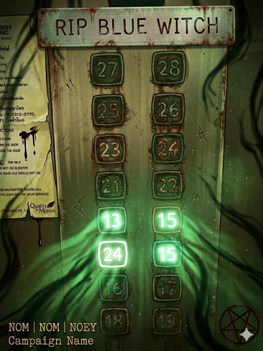 Hi2High แม่มด ศรี น้ำเงิน tweet media