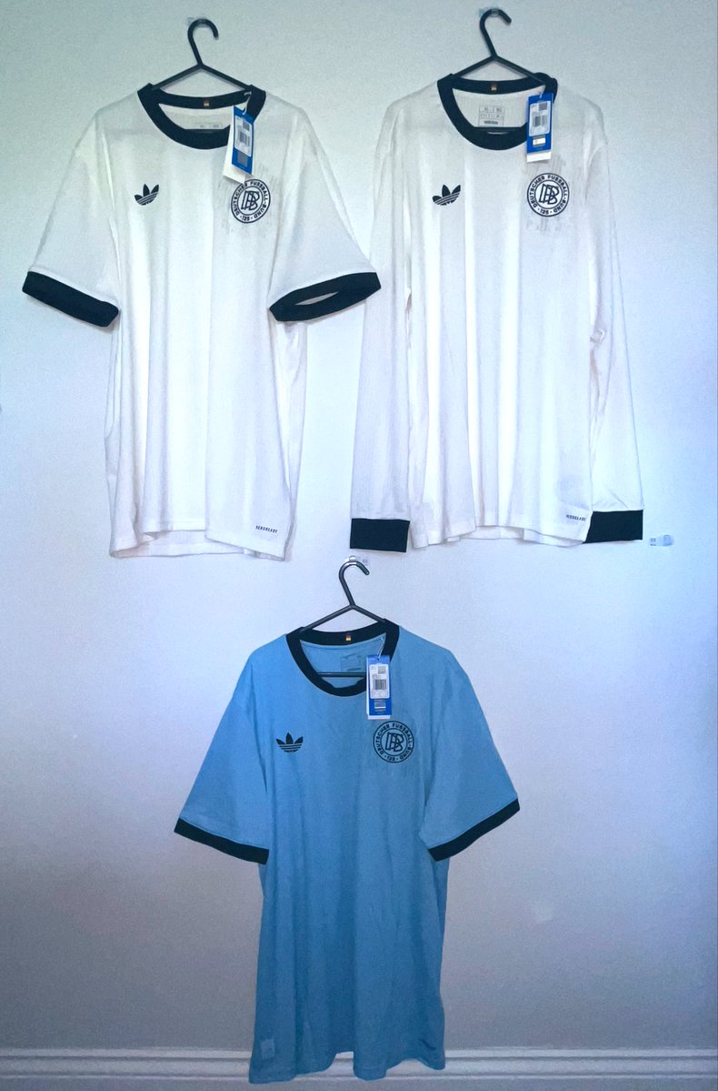 Added the Germany 125th Anniversary shirts to the collection 🇩🇪
Just need to find the blue in L/S now