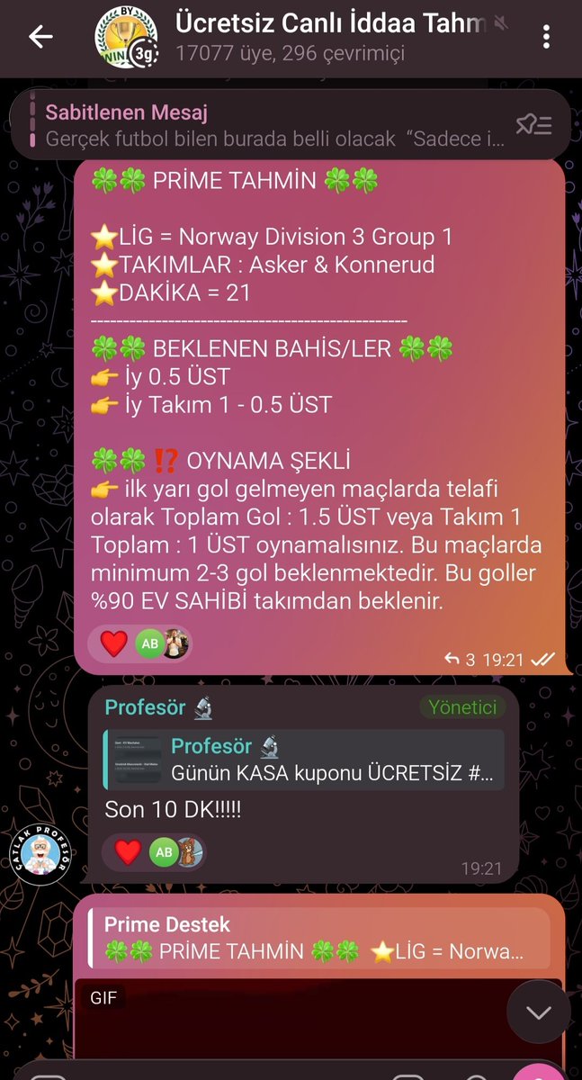 wonner_ai's tweet photo. Yapay Zeka Canlı Bahis Botu Bülten Yok Maç Yok Demiyor
ilk yarı 0.5 üst WON✅
ilkyarı takm 1 👉0.5 üst WON✅
Telegram grubu HERKESE AÇIK 
👉https://t.co/WGKYj40W1S
İşte KAZANMAK BU KADAR BASİT Kimseye İHTİYACINIZ YOK
#FBvBJK
Bet365
İnplayguru https://t.co/GJxNfQ9kfQ