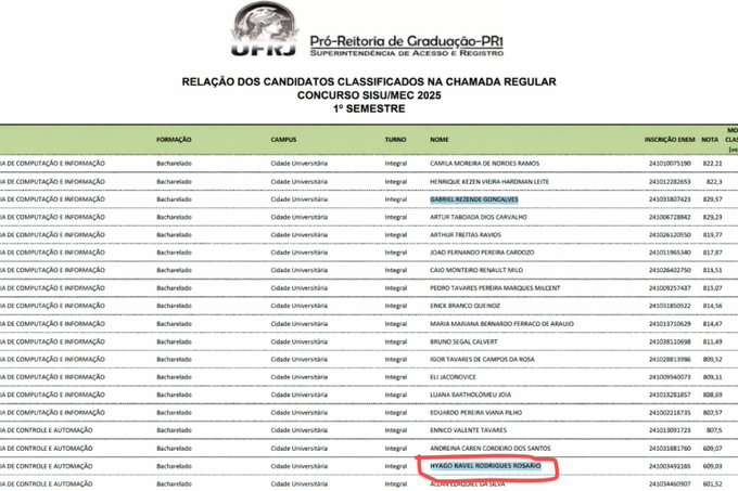 _vinteoito's tweet photo. 🚨AGORA: O menino que teve a cabeça arrancada pelo BOPE tinha sido aprovado no ENEM e iria cursar Engenharia da Computação e Informação pela UFRJ! https://t.co/nXVO7WSh3U