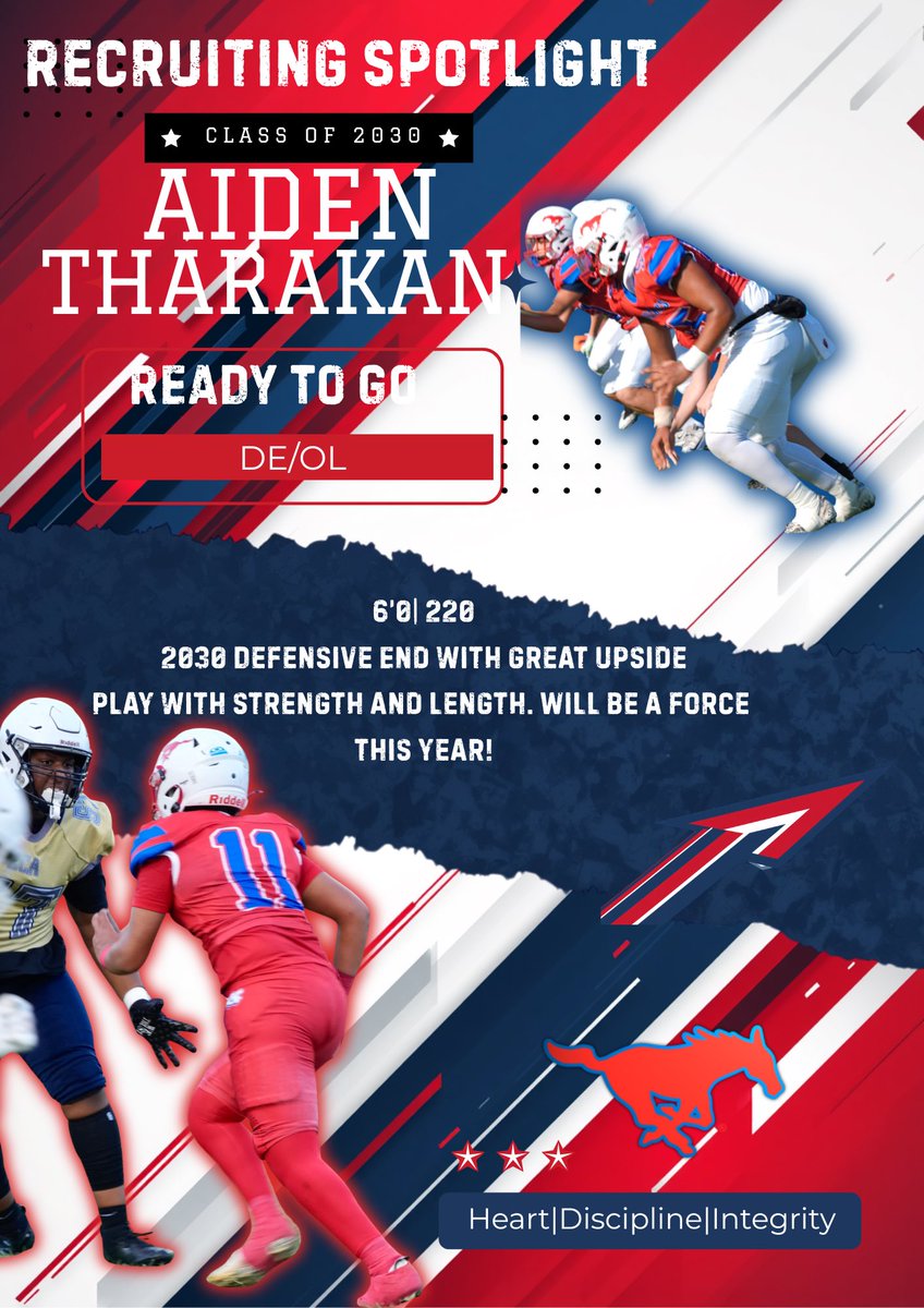 NCSMustangs_FB's tweet photo. Spring is approaching,Come see Us!!Mustangs🐎🔴🔵!!
@LukeWilliamsqb  Aiden Tharakan
@PrepRedzoneFL @SuncoastPreps @florida_hsfball @USFRecruits @FSUFootball @RFootball @FAU_Recruiting @FIUFootball @FAMU_FBRecruit @Uf_Footballl https://t.co/SaOS5ugCKt