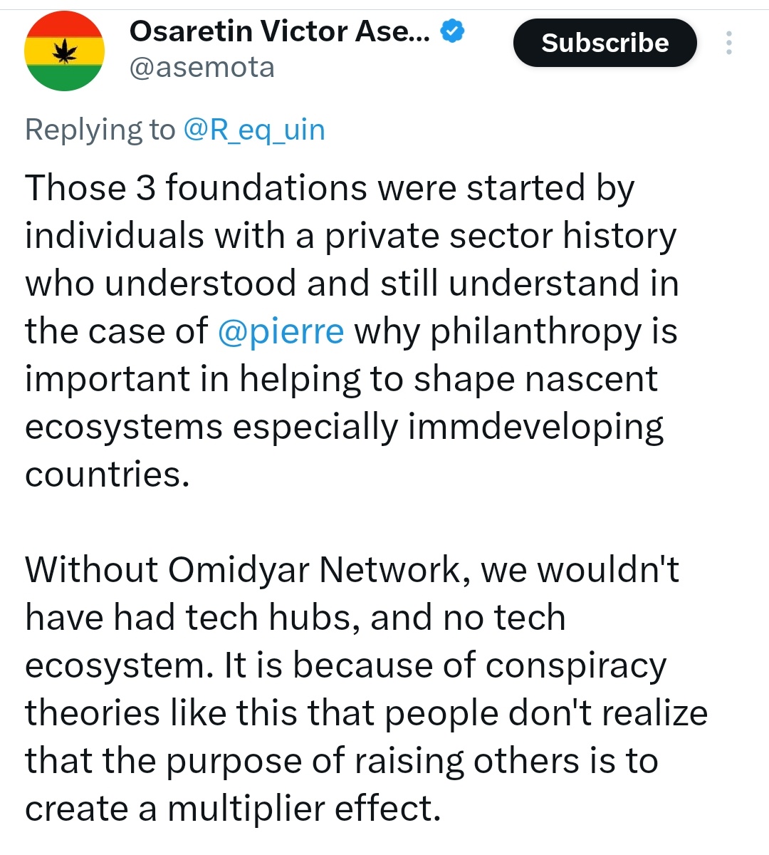 David Hundeyin tweet media