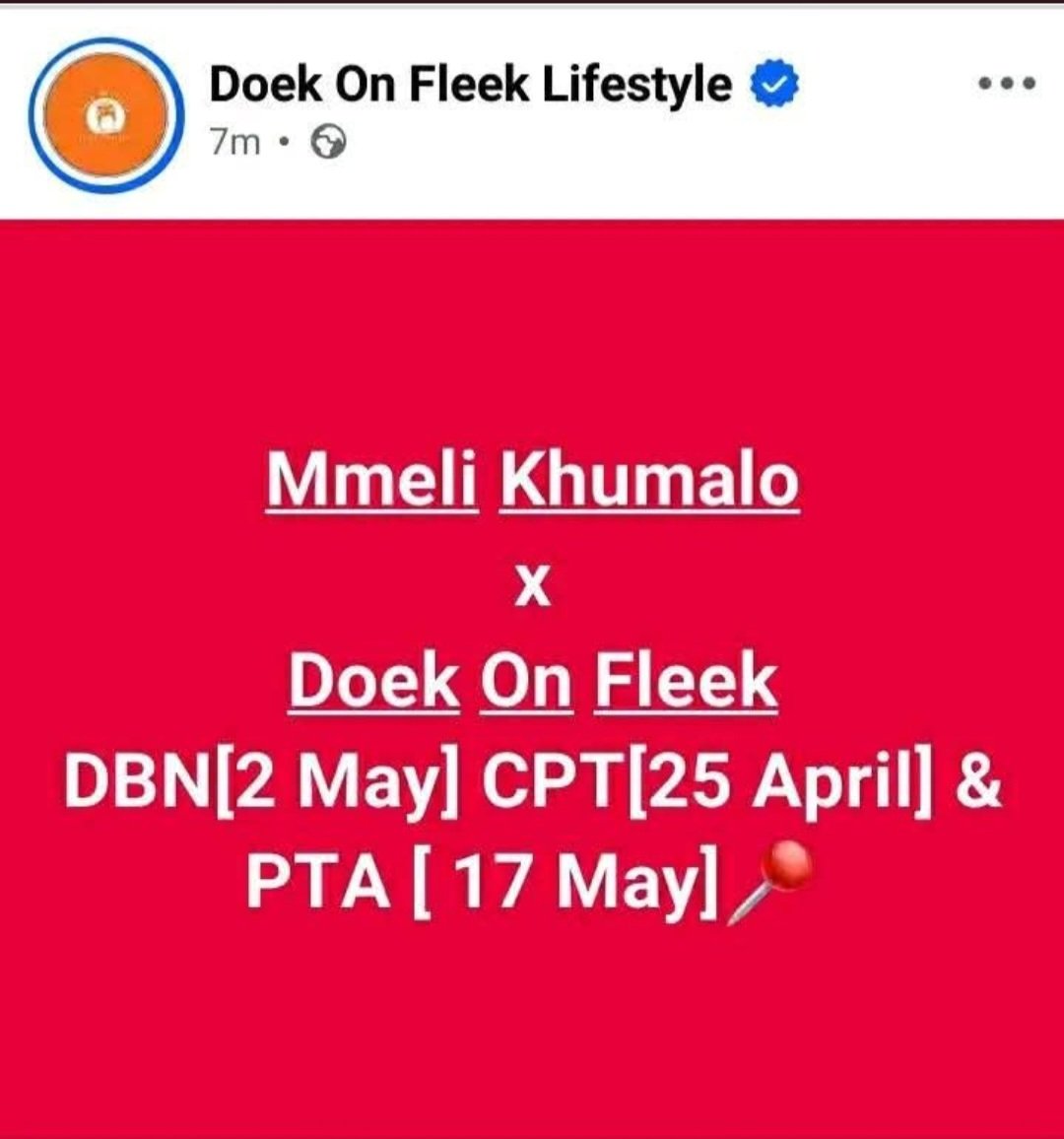 Nomty736057292's tweet photo. Advocates we are up, lets go buy those tickets to support our boy
📢📢📢 

MMELI X YOUTUBE VLOG 
MMELI X DOEK ON FLEEK 
#MmeliKhumalo 
#MmekiPrinceKhumalo https://t.co/NNKhM3nWOt