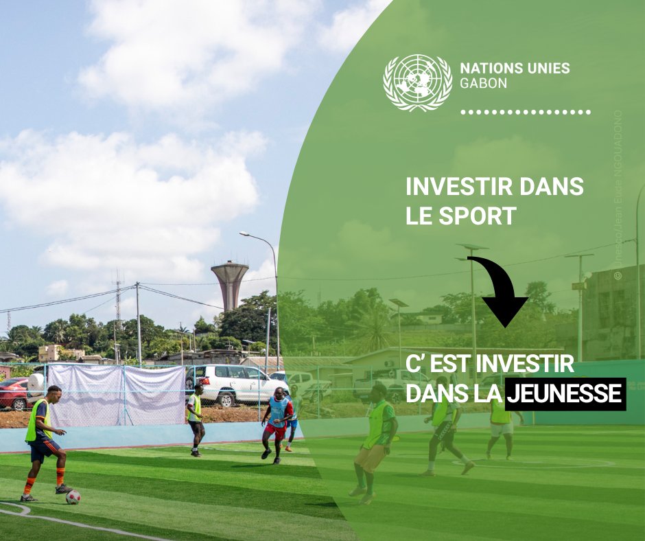 OnuGabon's tweet image. Le Saviez-vous ?

Le sport est un levier puissant pour développer les compétences de vie chez les adolescents &amp;amp; les jeunes.

Au #Gabon, des initiatives soutenues par @UNESCOGabon et @UNFPAGabon montrent son impact concret.

👉bit.ly/48g9XSQ

#JISDP2026
#ONUGabon
