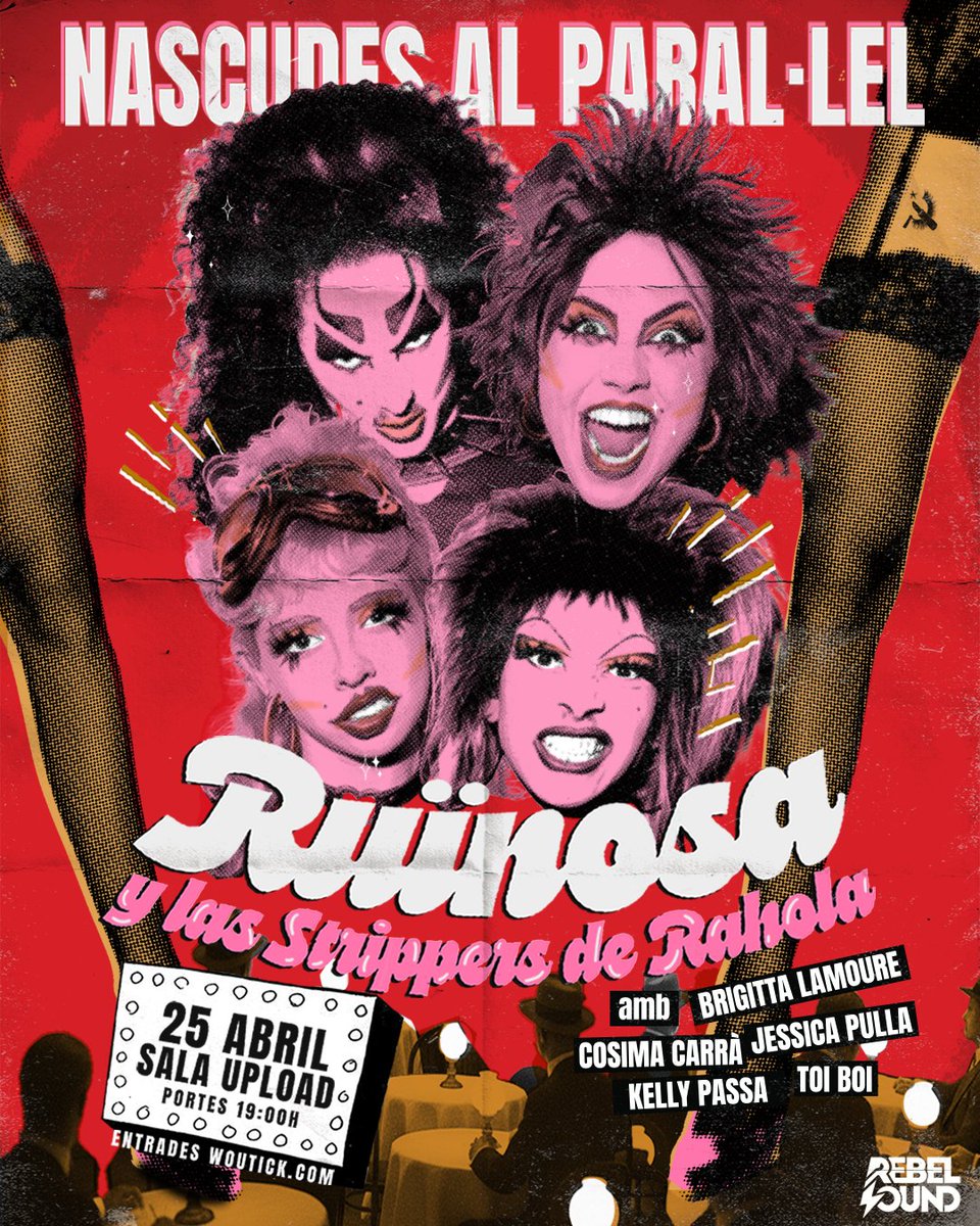 Ruïnosa y Las Strippers de Rahola tweet media