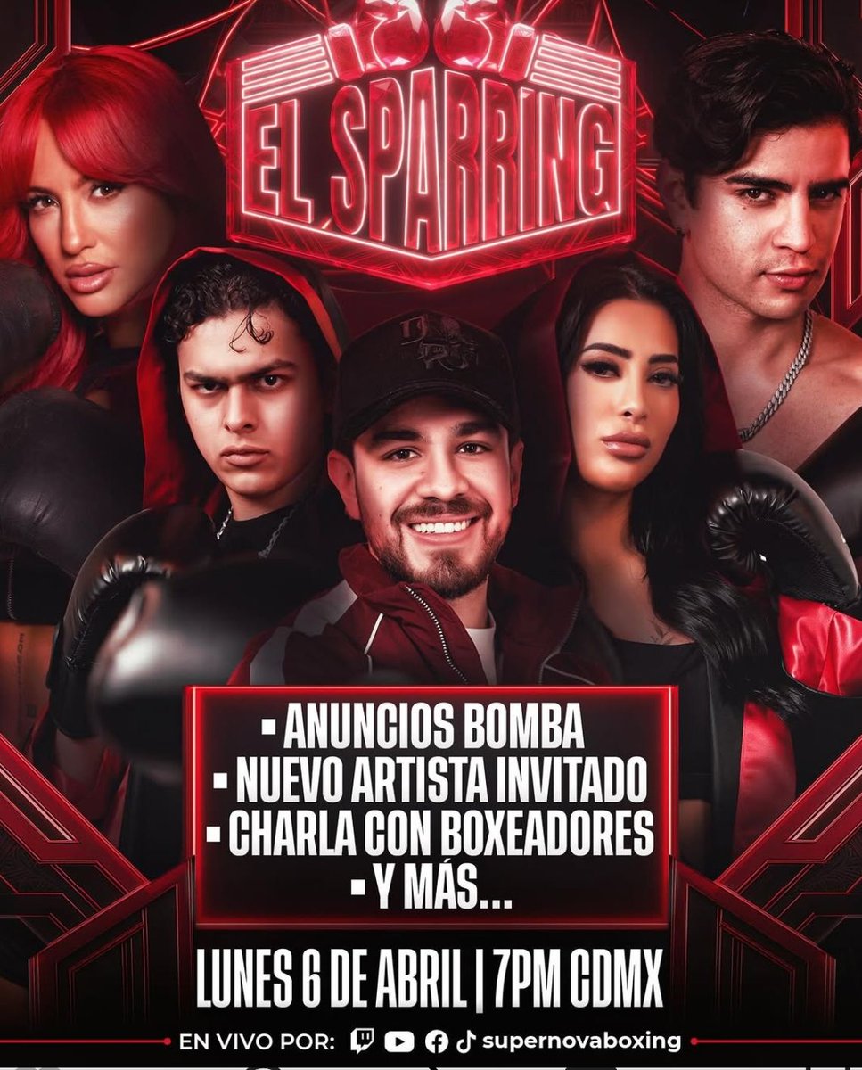 Recuerden que esta noche Aarón estará en el evento: 
