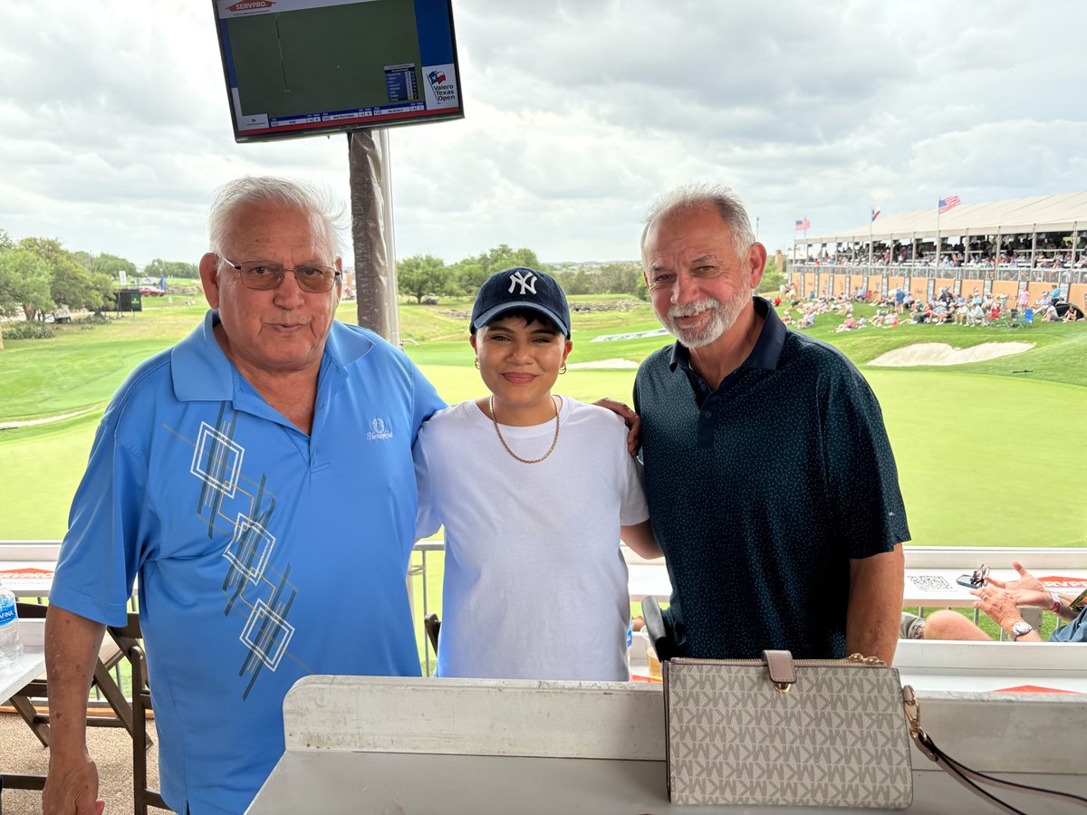 servprosmnbtx's tweet photo. It was a pleasure to spend time with our partners and friends at the Valero Texas Open, enjoying the Verandas on the 16th hole. We’re grateful to everyone who joined us and helped make it a memorable experience. Already looking forward to next year! https://t.co/Bg13bpHUjp