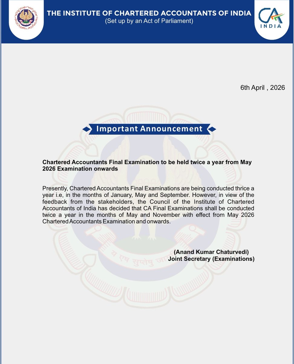 CA Himank Singla tweet media