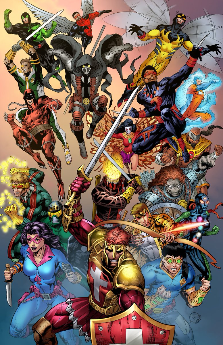 Grok! Comics. The world still needs heroes! tweet media