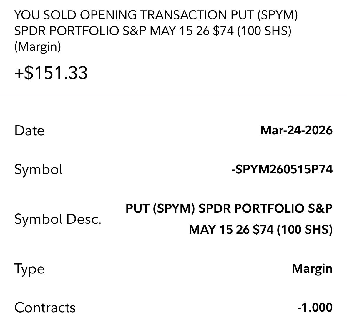 MainStreet_Wolf's tweet photo. $54 profit on my latest put sold when VIX hit 27.5

I’ll wait for another spike to 27.5 before reinstating the trade👀 https://t.co/5BdeFn0P4n